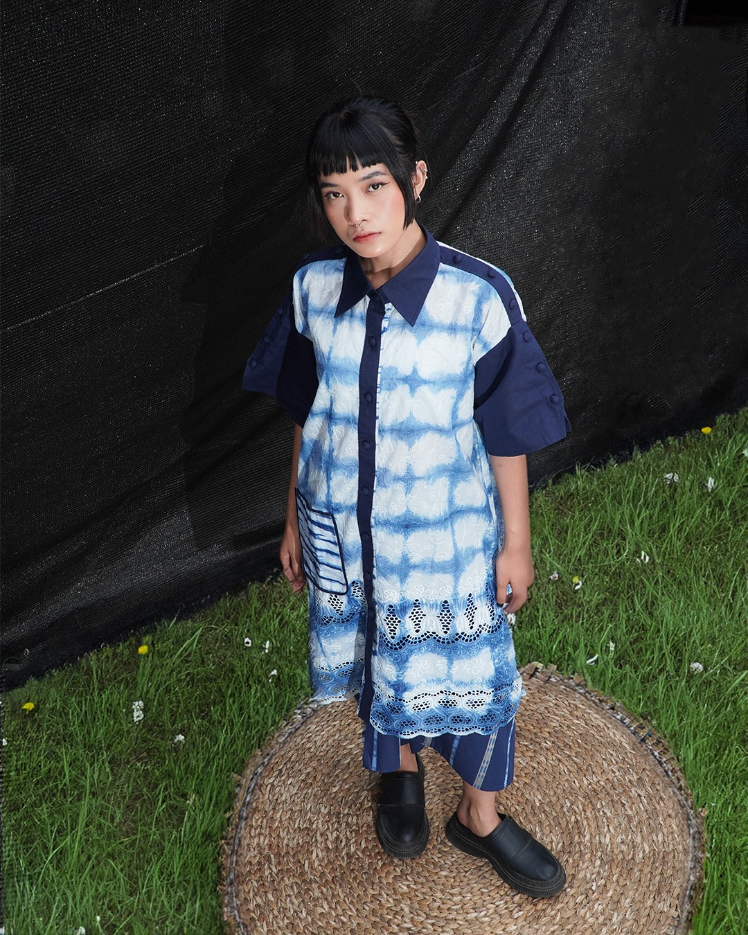 BOOLAO Tunik Shibroidery Arashi