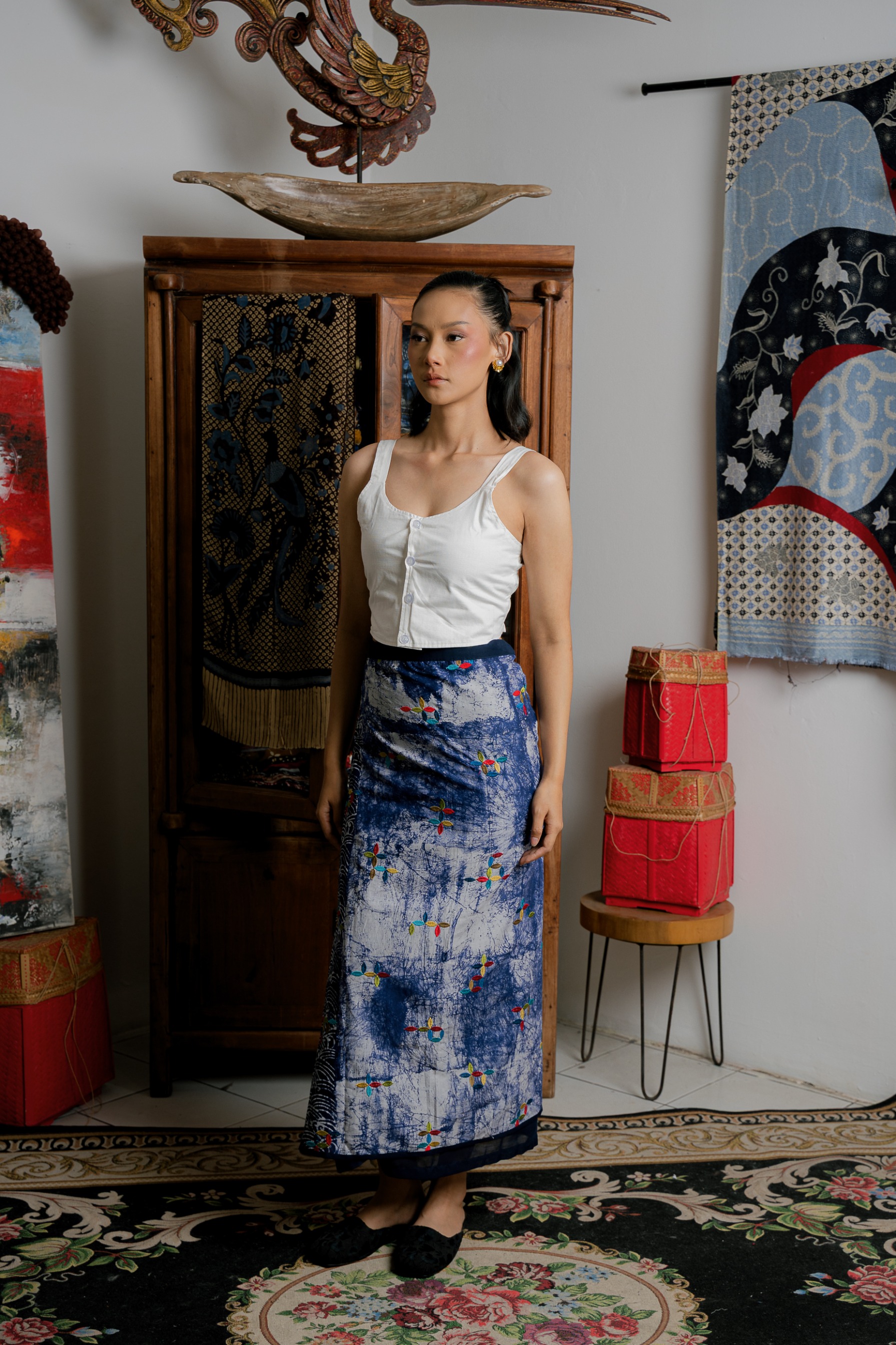 BOOLAO RIAK Wrap Skirt (Rok Ikat)