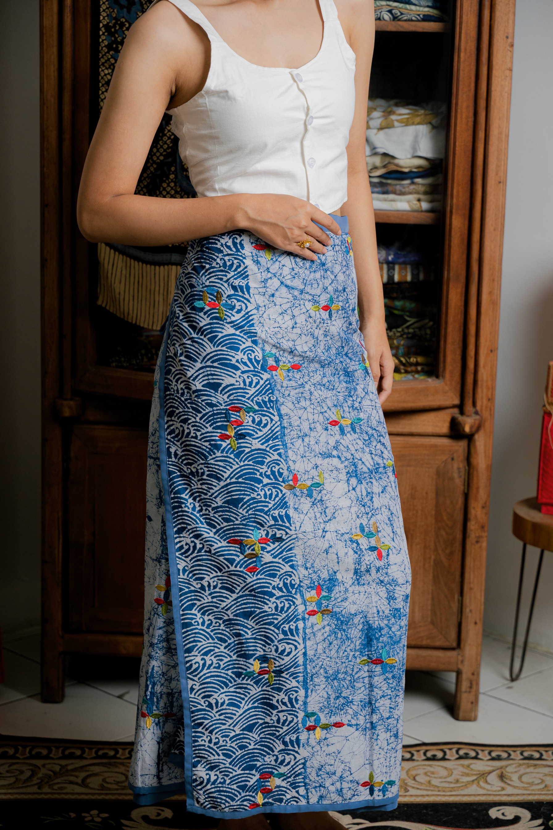 BOOLAO RIAK Wrap Skirt (Rok Ikat)