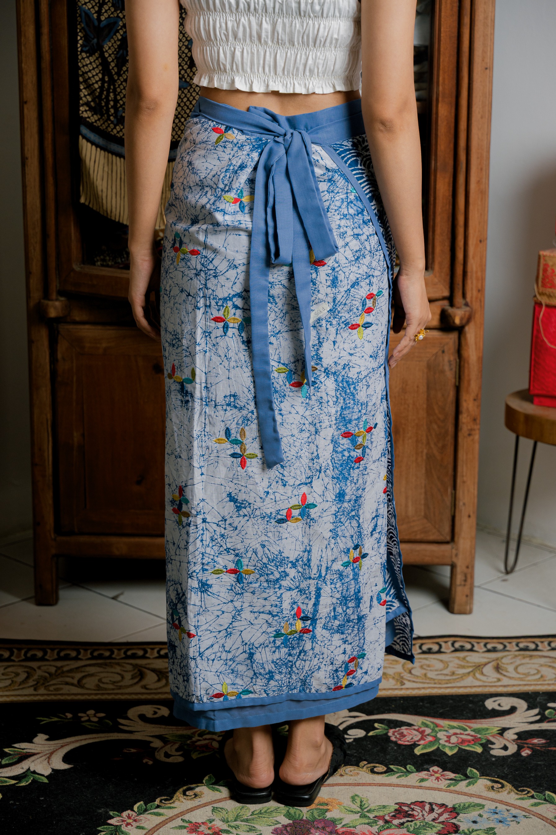 BOOLAO RIAK Wrap Skirt (Rok Ikat)