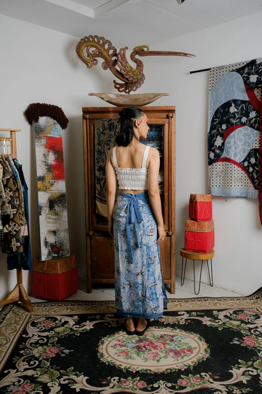 Image of BOOLAO RIAK Wrap Skirt (Rok Ikat)