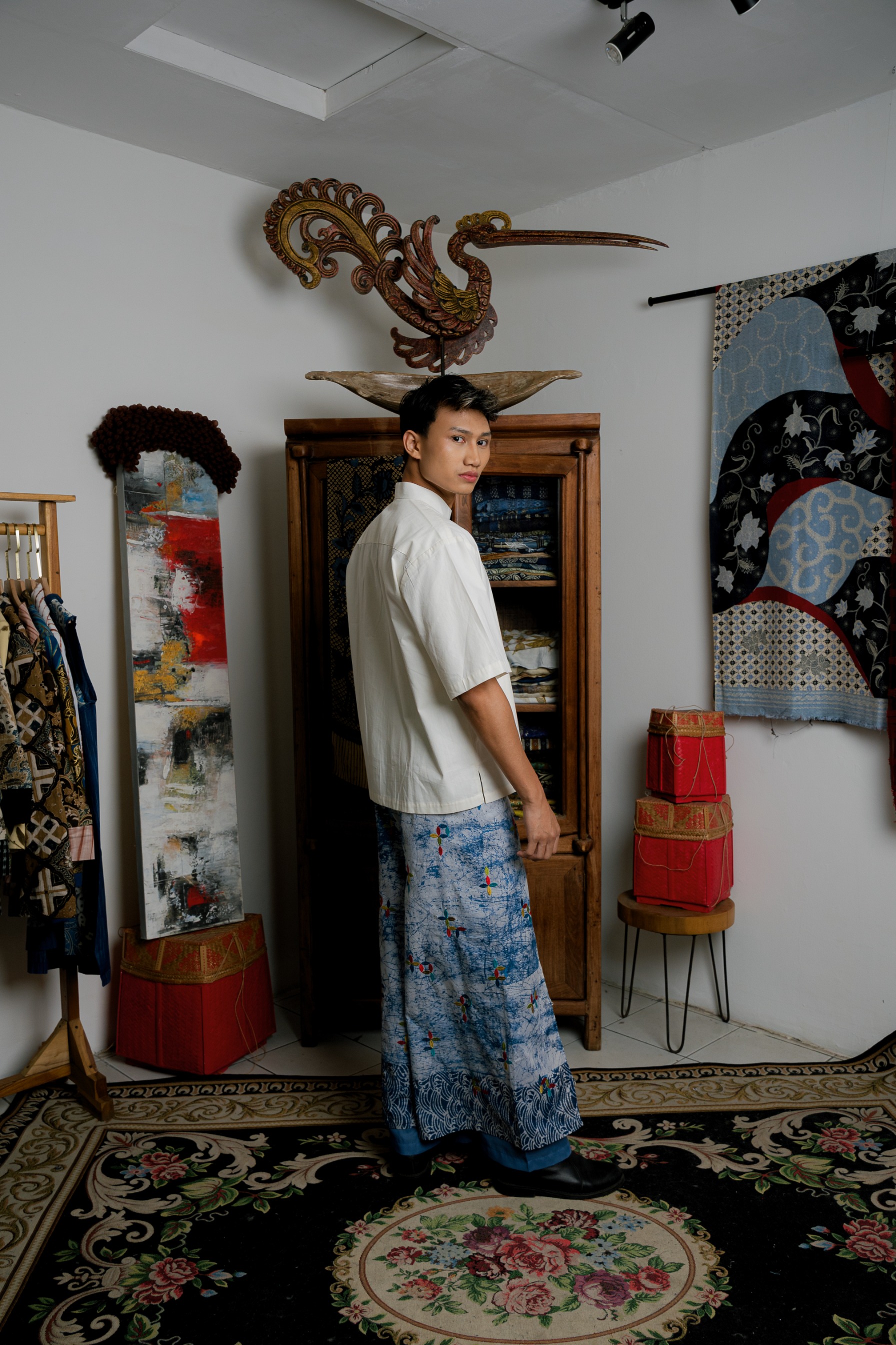 BOOLAO RIAK Celana Hakama Ikat Unisex