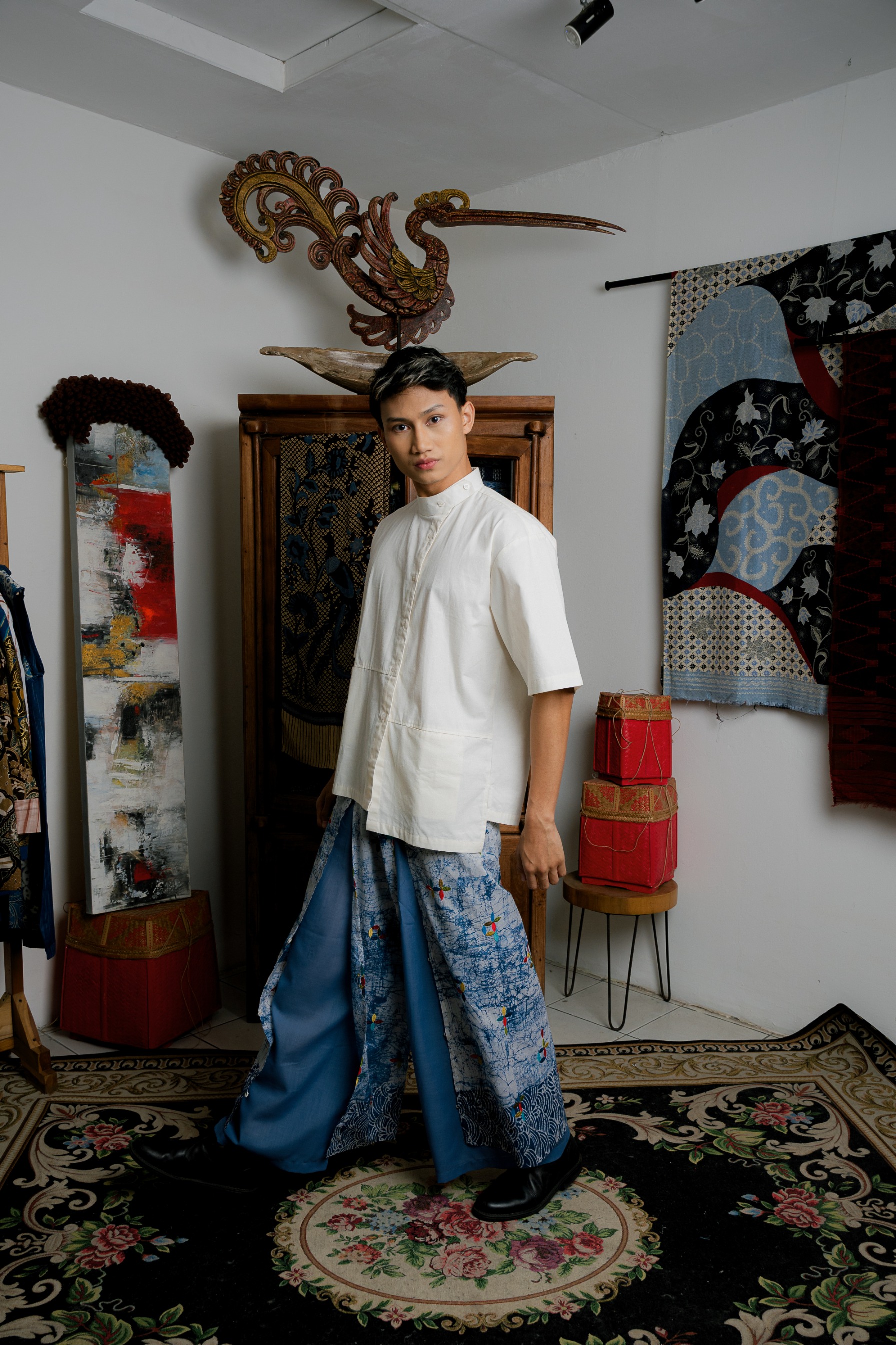 BOOLAO RIAK Celana Hakama Ikat Unisex