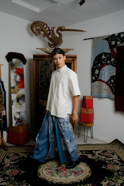 Image of BOOLAO RIAK Celana Hakama Ikat Unisex