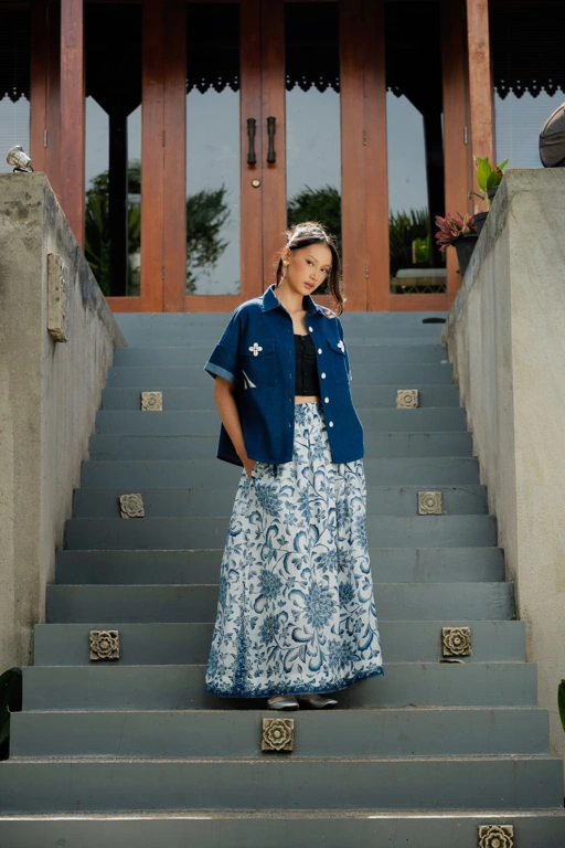 Image of Boolao Kemeja Denim Kuwuk 