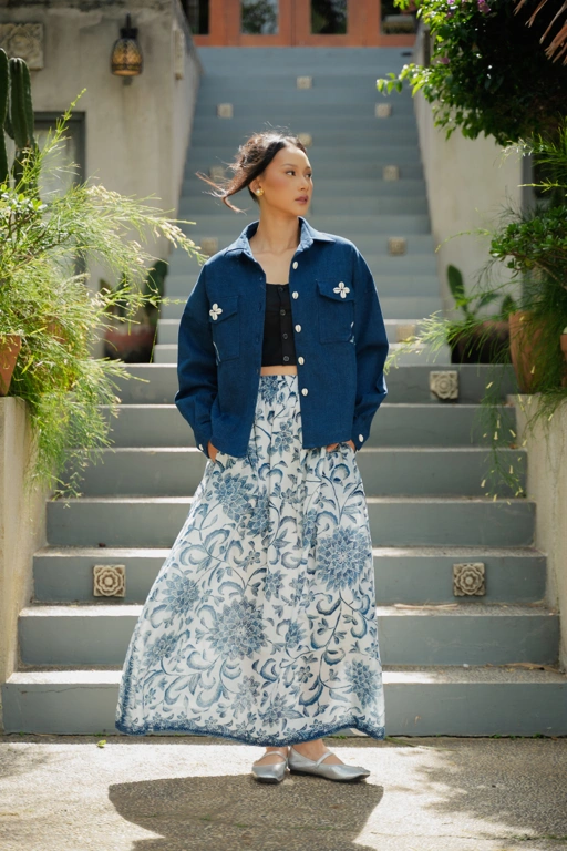 Image of Boolao Jacket Kuwuk - Navy 