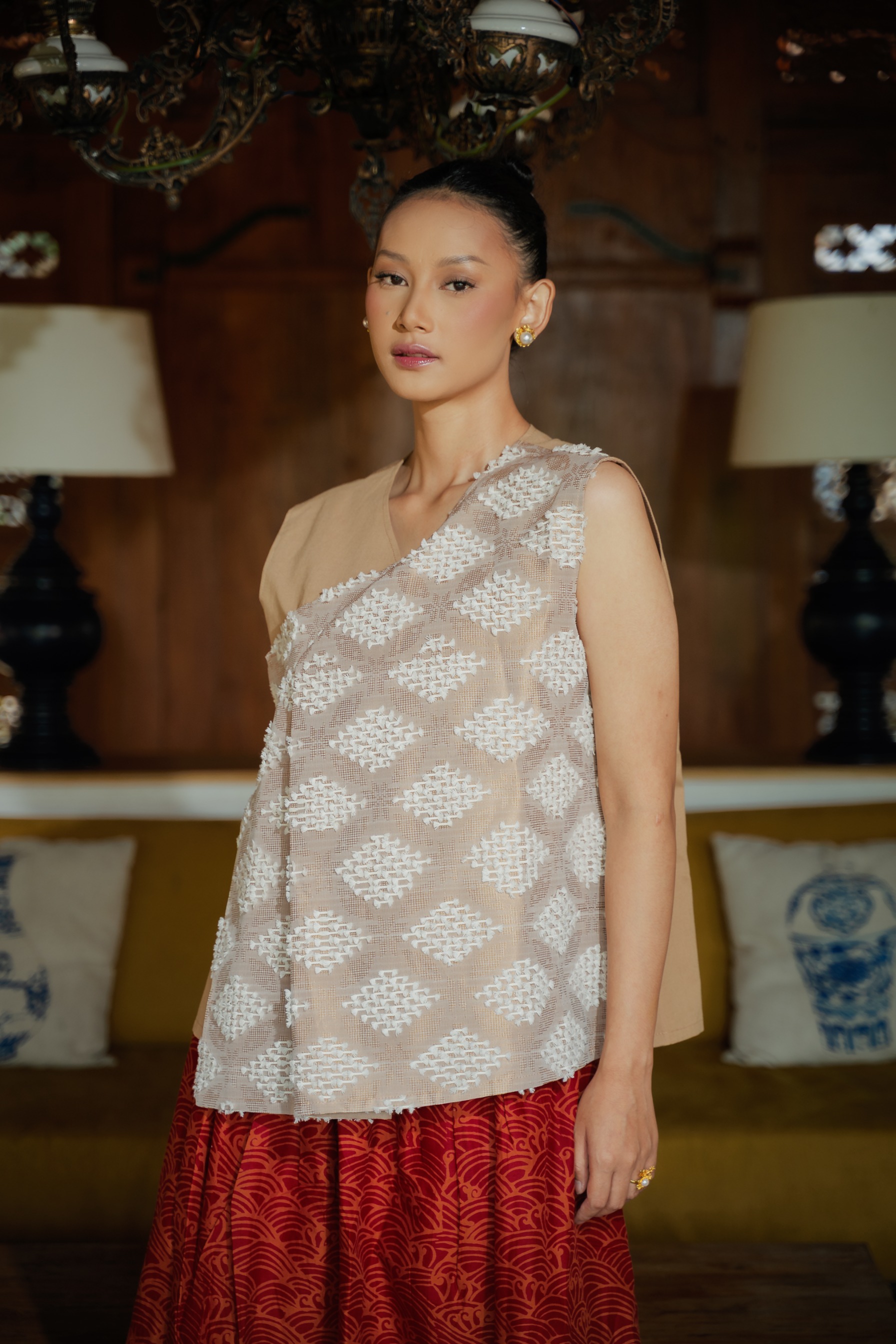 Boolao Vest Dumpling - Brown