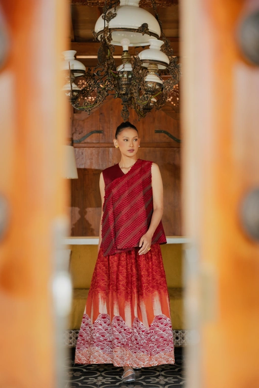 Image of BOOLAO Rok A-Line Lukis 