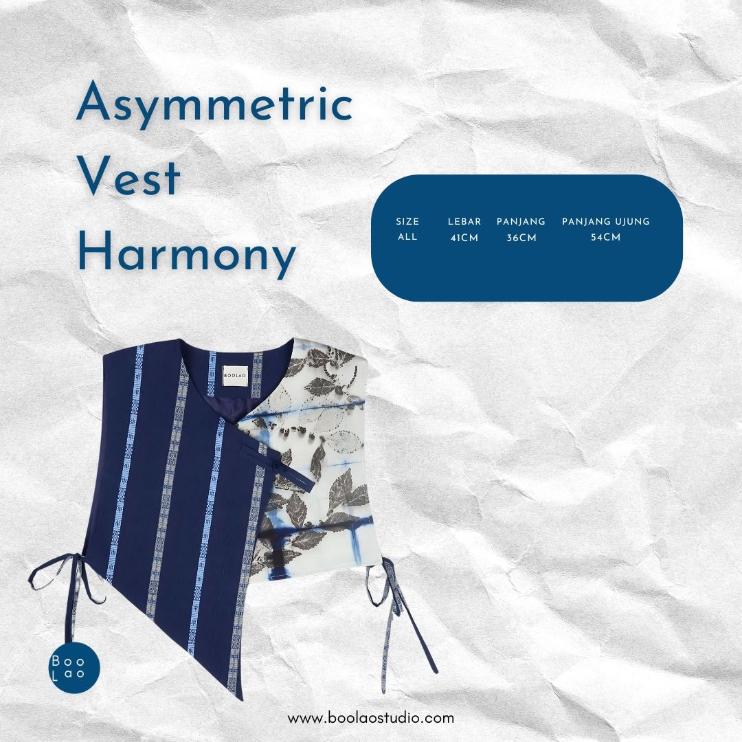 BOOLAO Asymmetric Vest Harmony