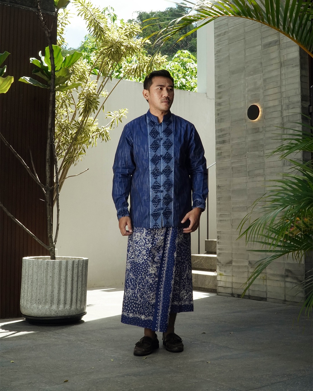 Boolao Kemeja Shanghai Tenun Bulu