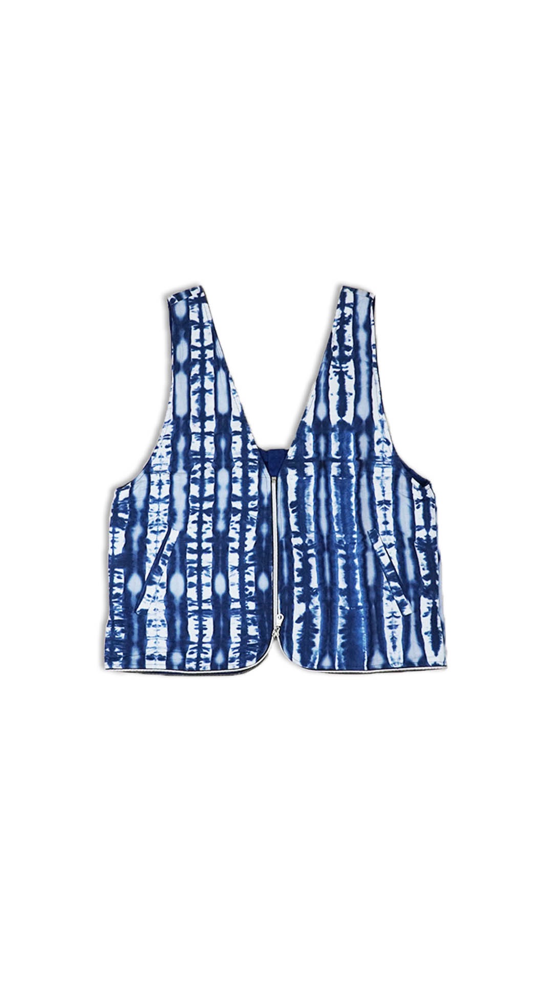 BOOLAO Totebag Vest Reversible Tie Dye Shibori