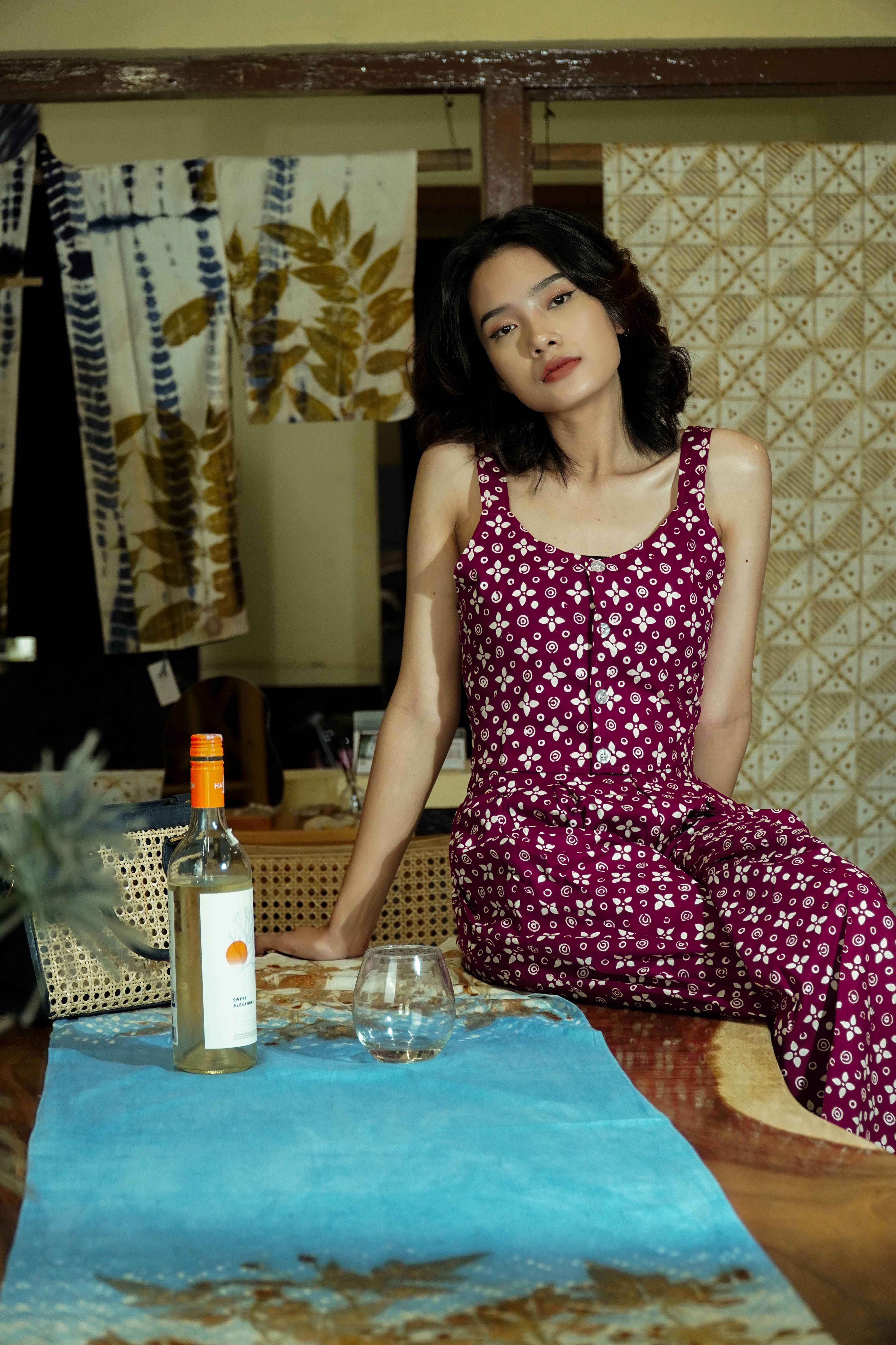 BOOLAO Wide Pants Melati (Kulot Batik) - Pallazo