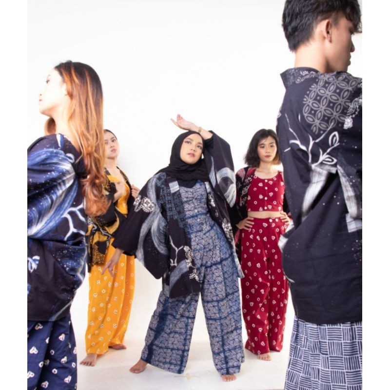 BOOLAO Hand Drawn Kimono (Haori Yukata Batik Lukis)