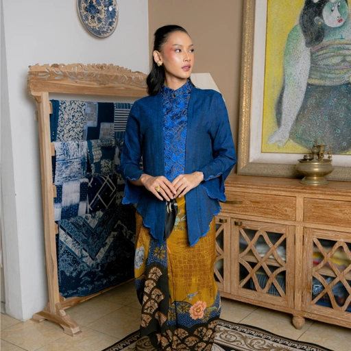 Image of Boolao Kebaya Kumeli Bordir Tenun