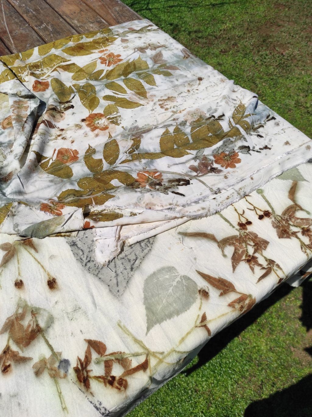BOOLAO Textiles Ecoprint on Fabric