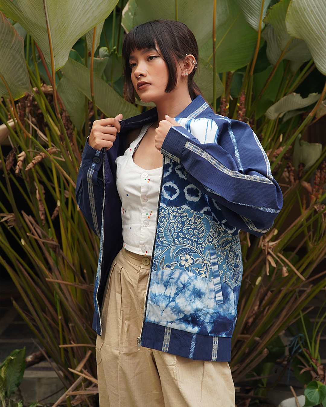 BOOLAO Ethnic Patchwork Jacket