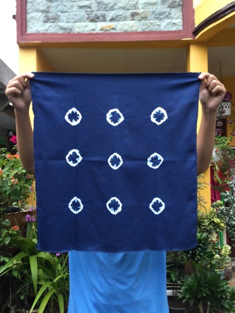 DIY Boolao Tie Dye Bandana Kit (Peralatan DIY Shibori)