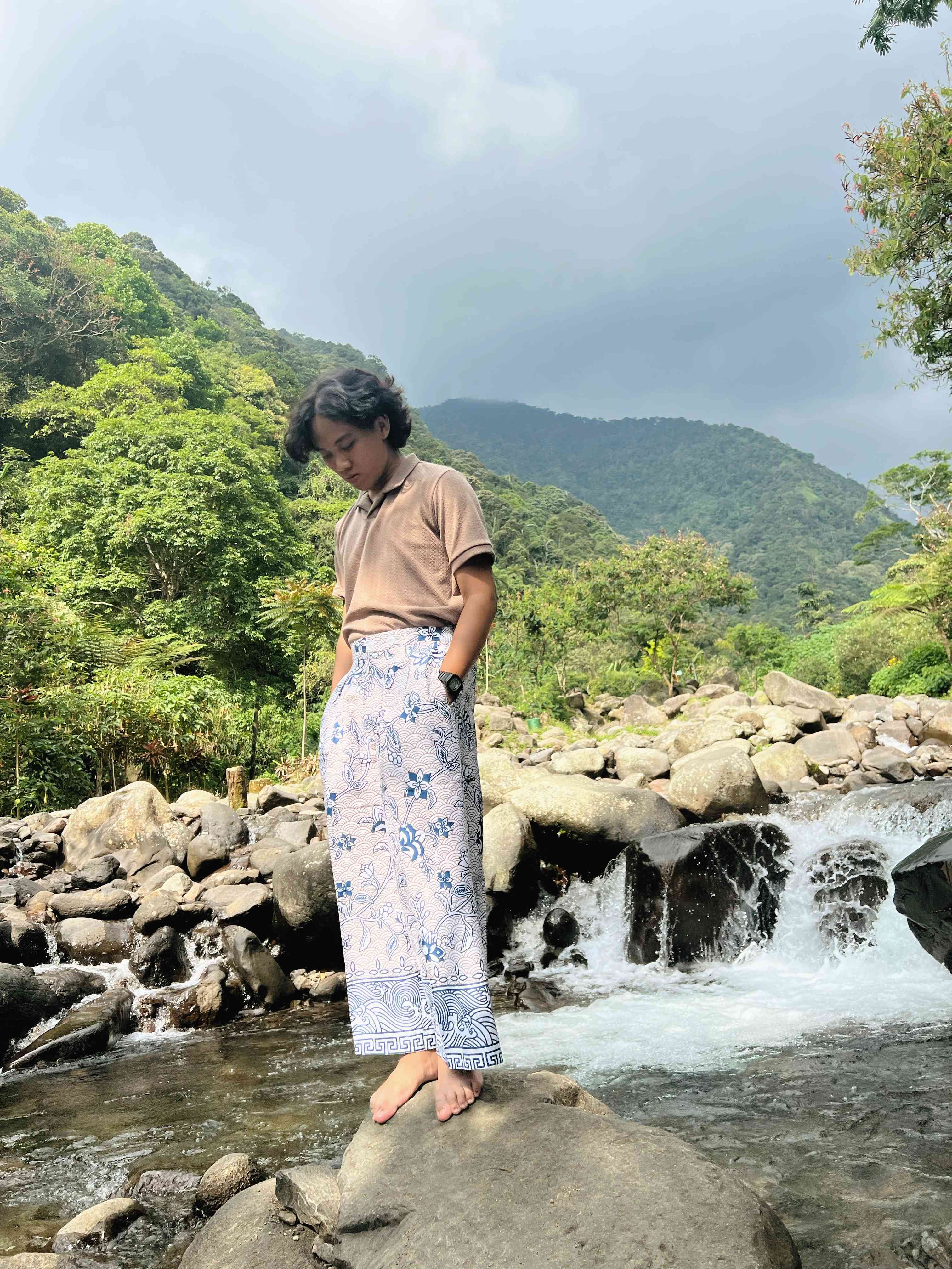 BOOLAO Hakama Porcelain Batik