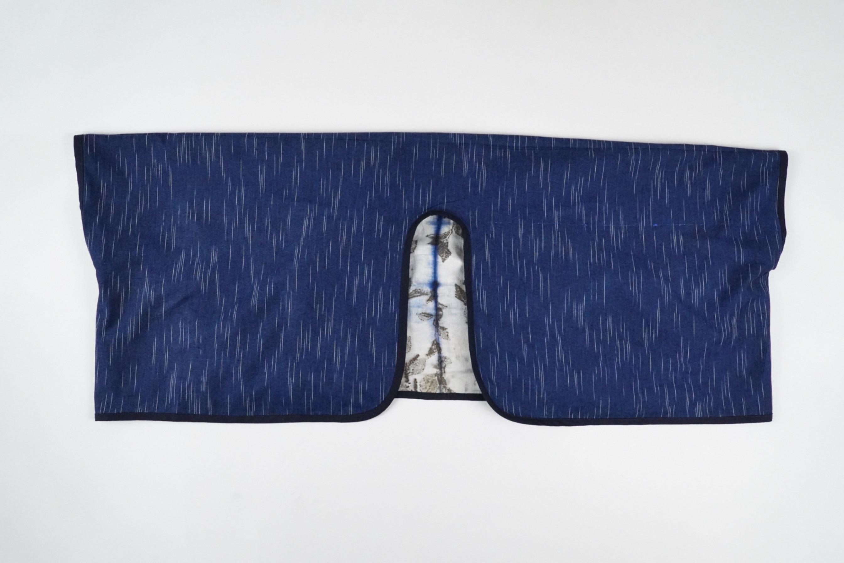 BOOLAO Outer Bolero Lurik on Ecoprint