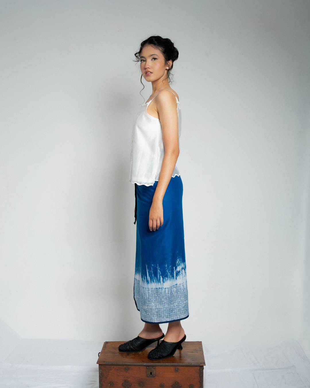 BOOLAO Saroong Batik Lukis Wrap Skirt