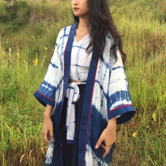BOOLAO Itajime Outer Shibori