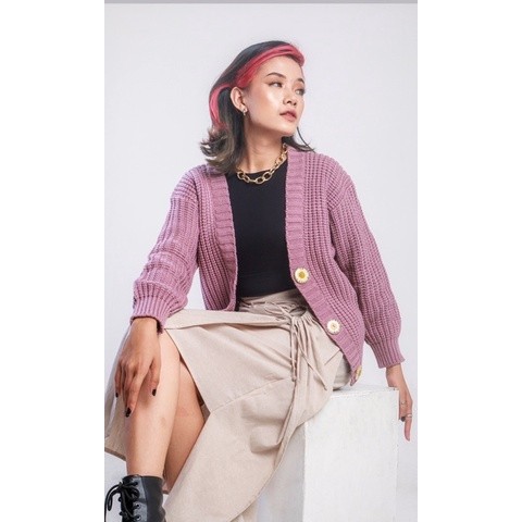 BOOLAO Picnic Panic Linen Rok Serut - Beige