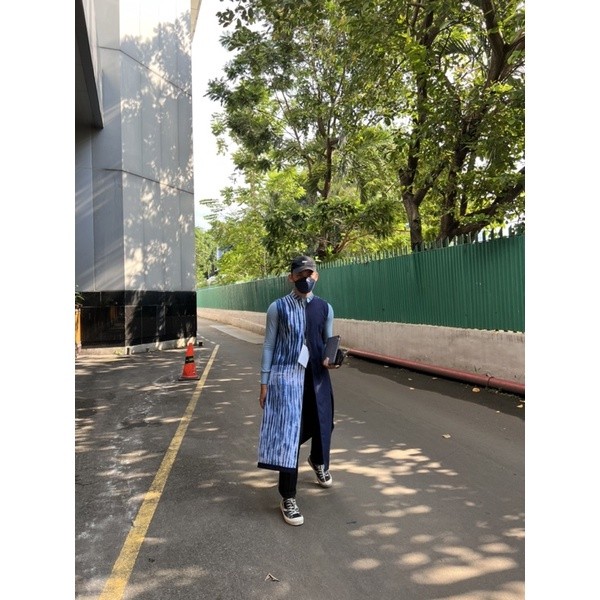 BOOLAO Arashi Outer Panjang Sleeveless