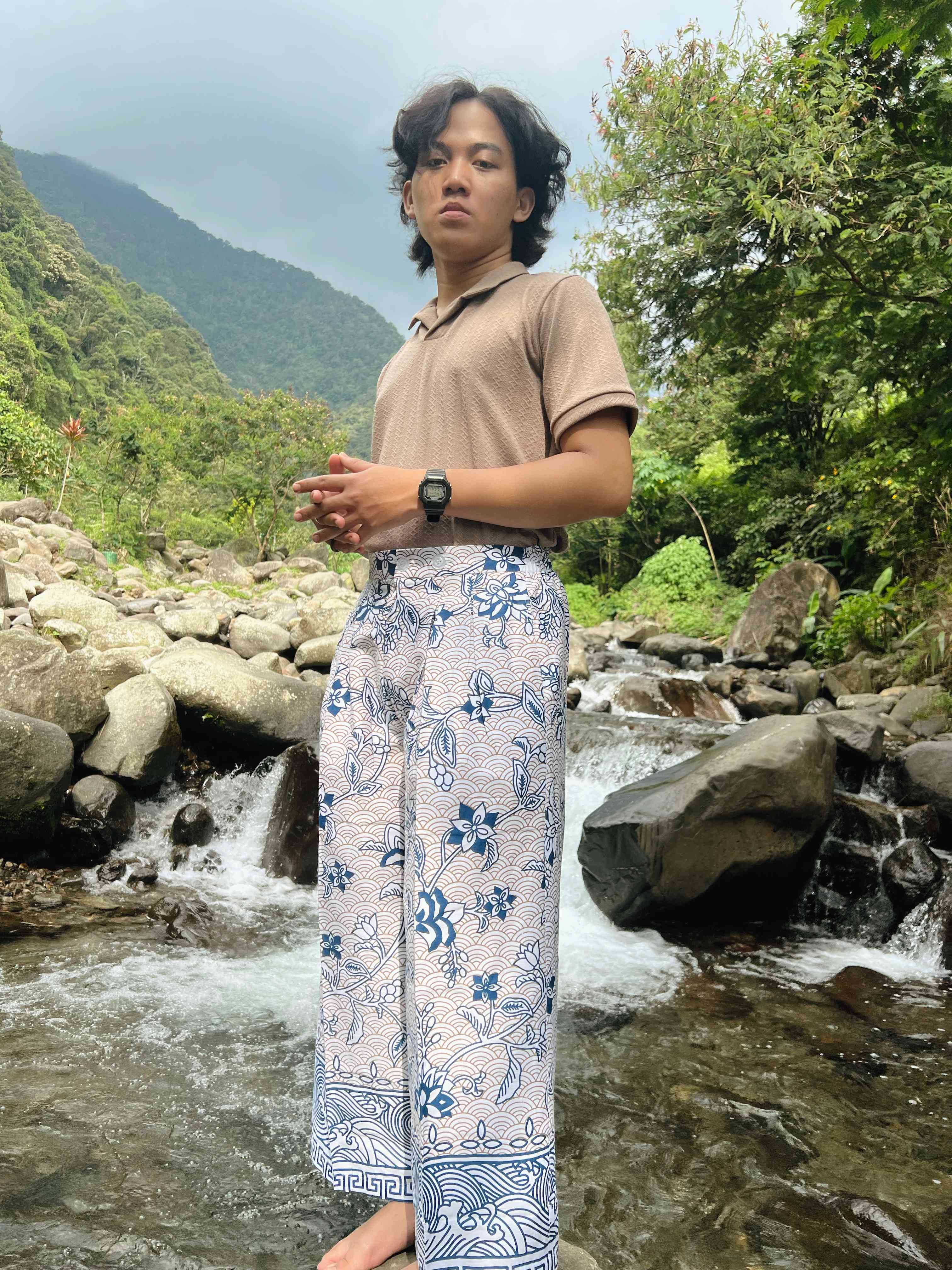 BOOLAO Hakama Porcelain Batik