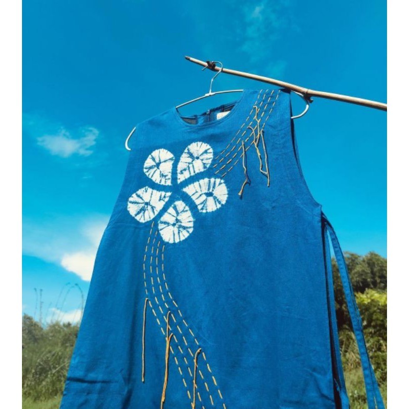 BOOLAO Patra Komala Vest (Rompi Jumputan Sulam)