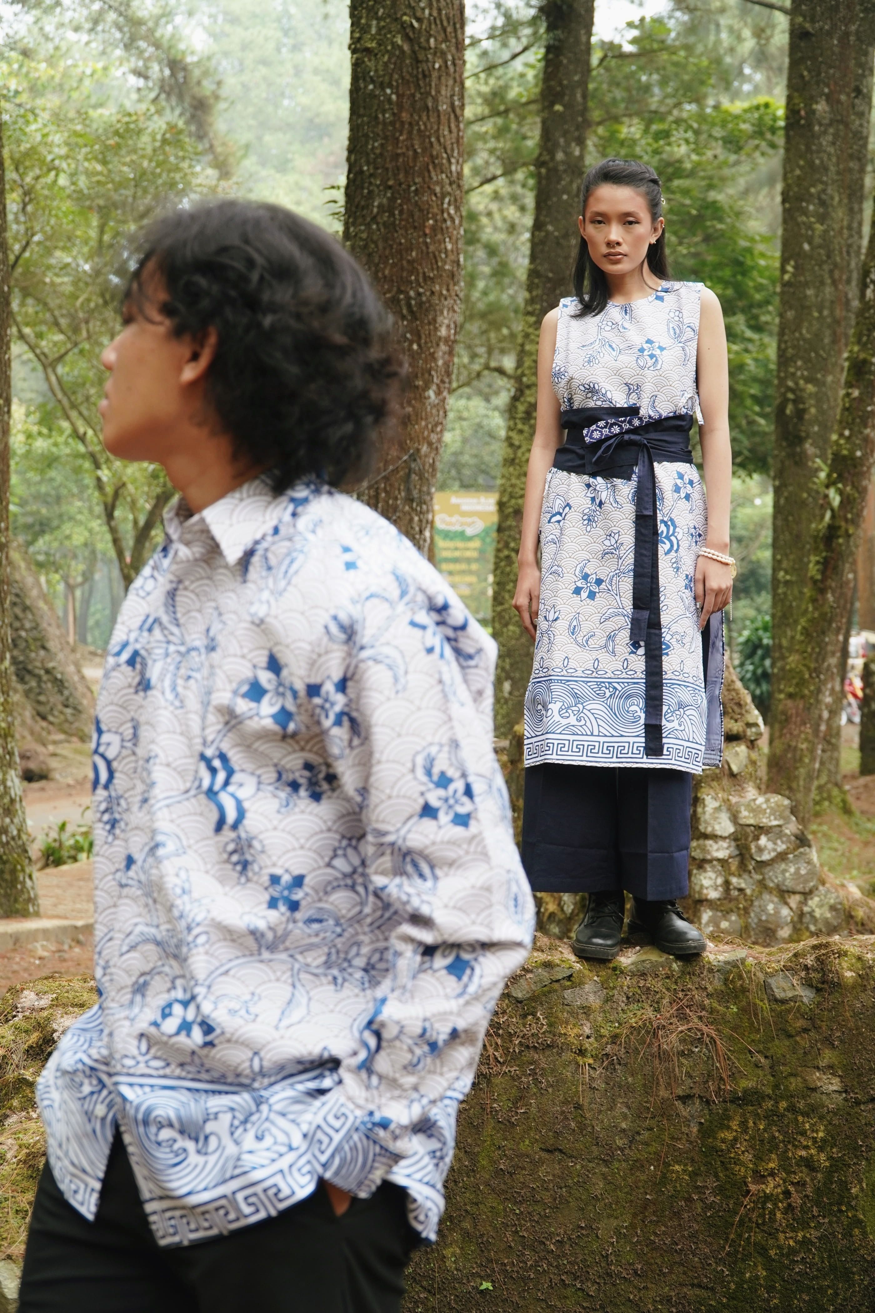 BOOLAO Kemeja Porcelain Batik