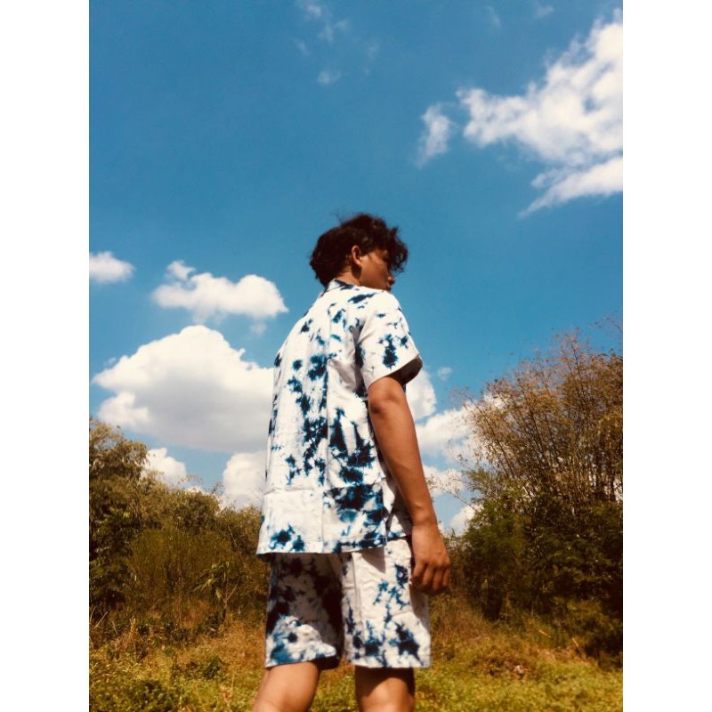 BOOLAO Celana Pendek SHIBORI (Boxer Tie Dye)