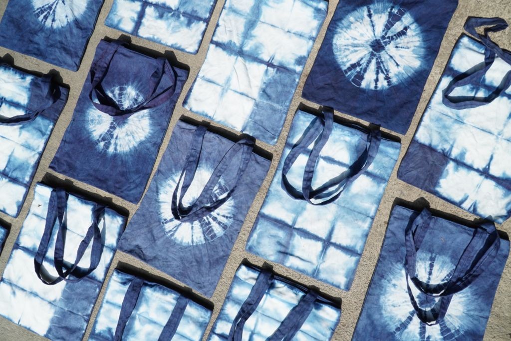 DIY Boolao Totebag Tie Dye Kit (Peralatan DIY Shibori dengan Totebag)