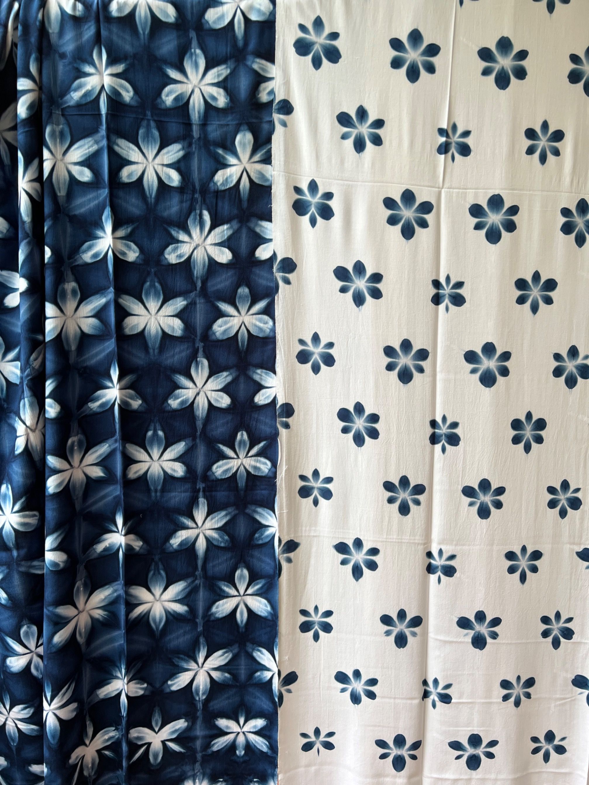 BOOLAO Textile - The Blue Snowflakes