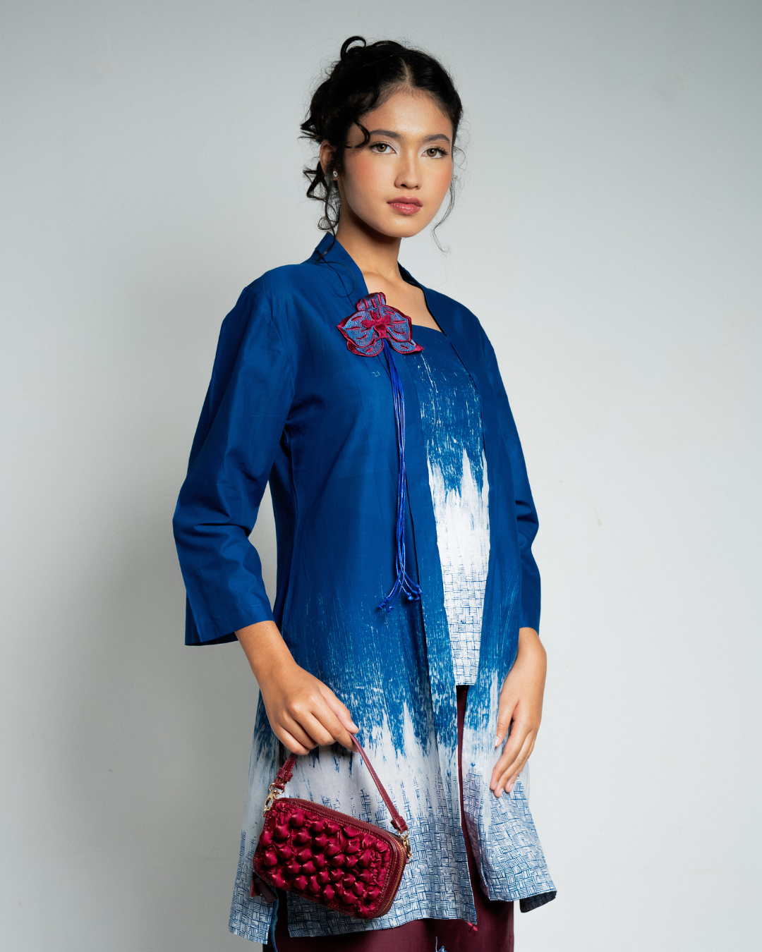 BOOLAO Outer Kebaya Kutubaru Detachable (Cardigan Kebaya Bongkar Pasang)