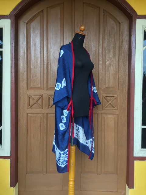 BOOLAO Outer Scarf Kanoko Tie Dye Shibori