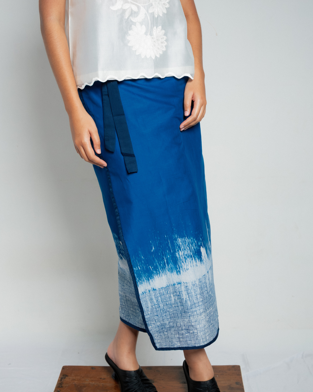 BOOLAO Saroong Batik Lukis Wrap Skirt