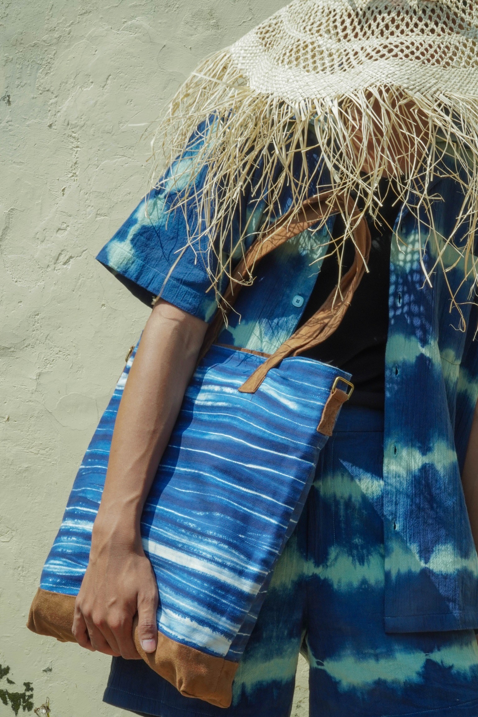 BOOLAO Kemeja Tie Dye Linen  (Bowling Shirt) - Buttons Down