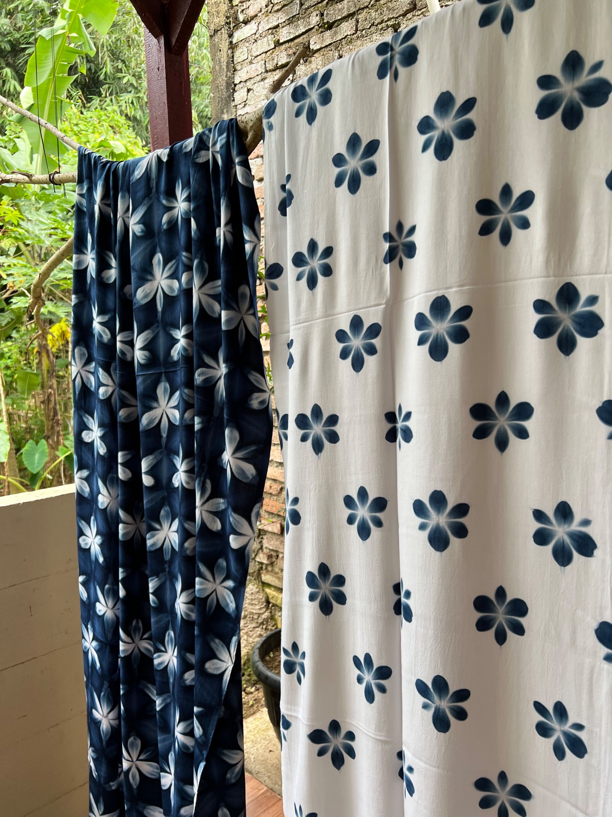 BOOLAO Textile - The Blue Snowflakes