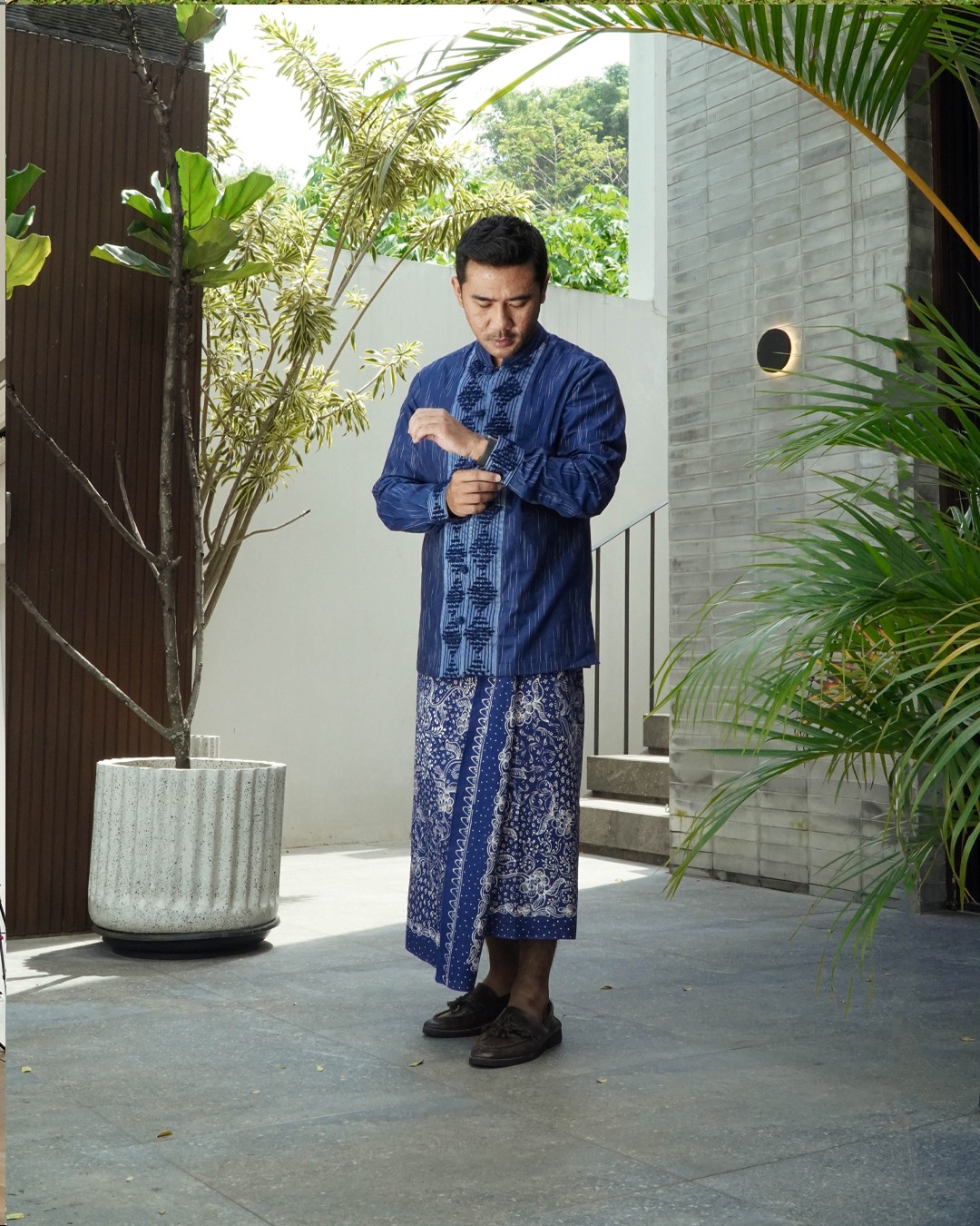 Boolao Kemeja Shanghai Tenun Bulu