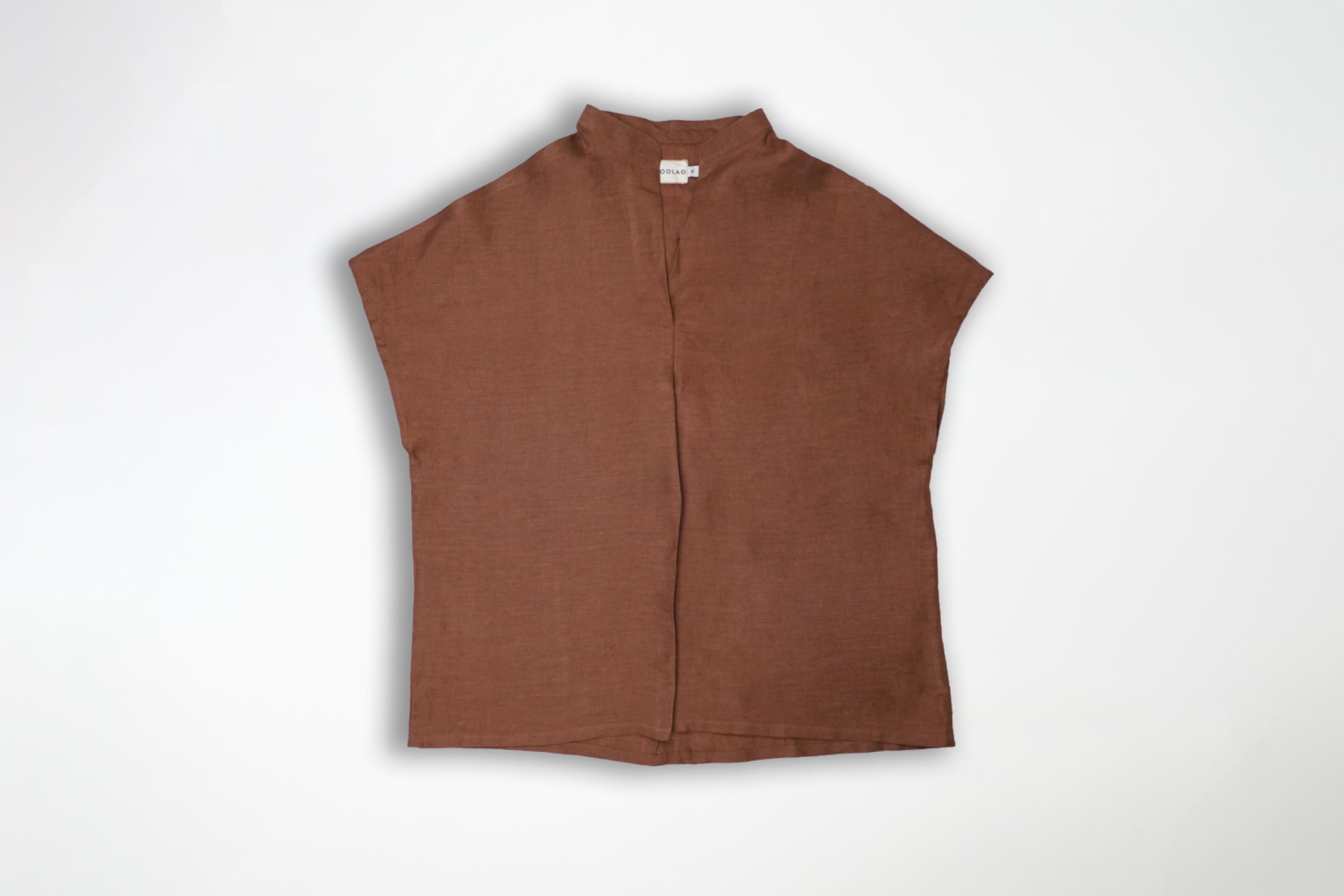 BOOLAO Linen Basic Top Shirt