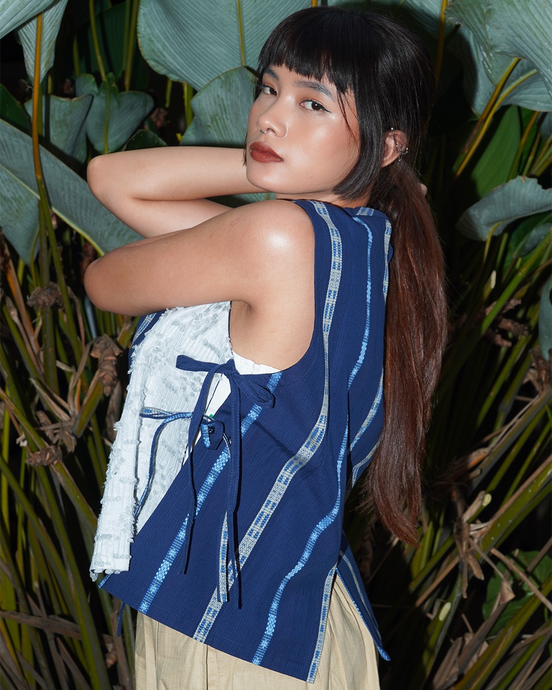 BOOLAO Asymetric Vest Lungsin