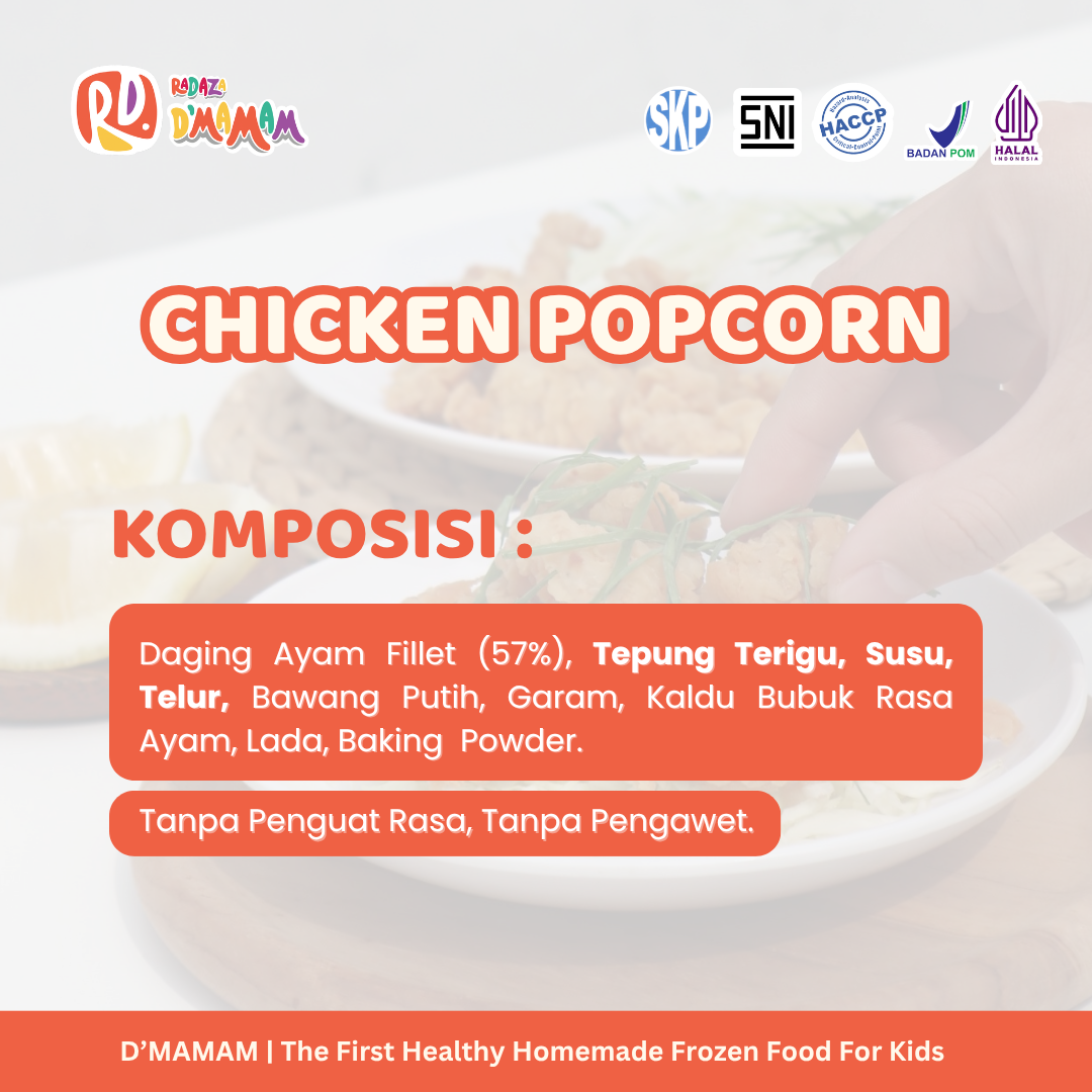 Chicken Popcorn 200gr