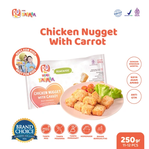 Chicken Nugget With Carrot 250gr