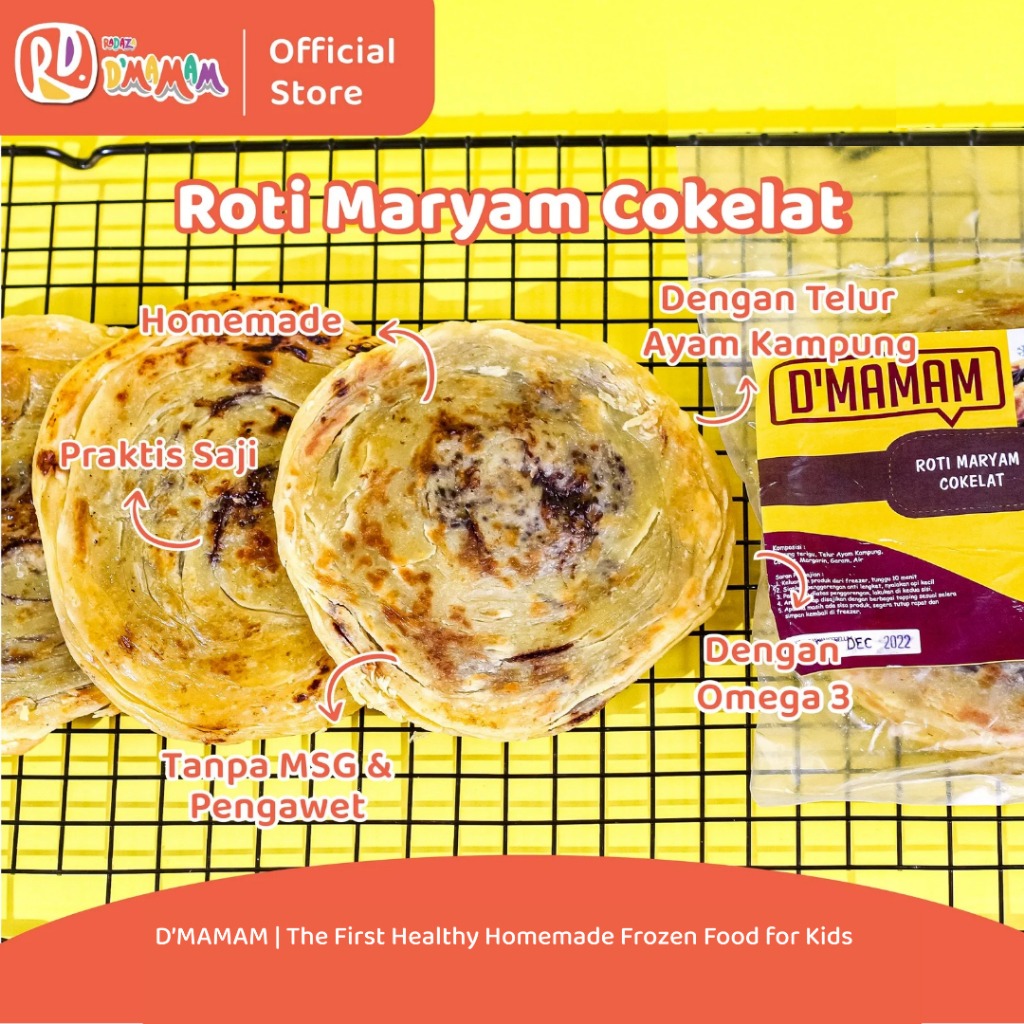 Roti Maryam Coklat 500gr