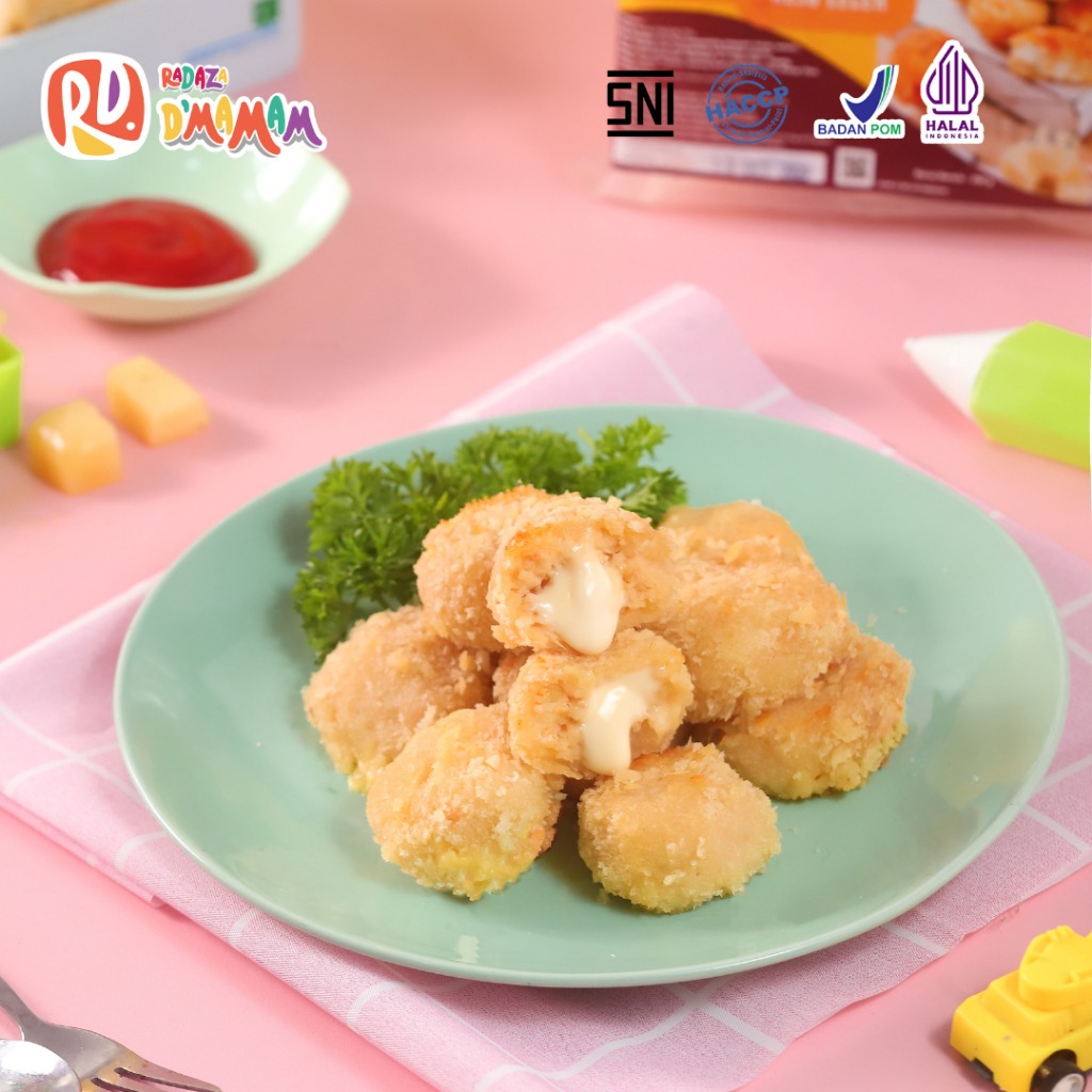 Chicken Nugget Cheesy Melt 250gr