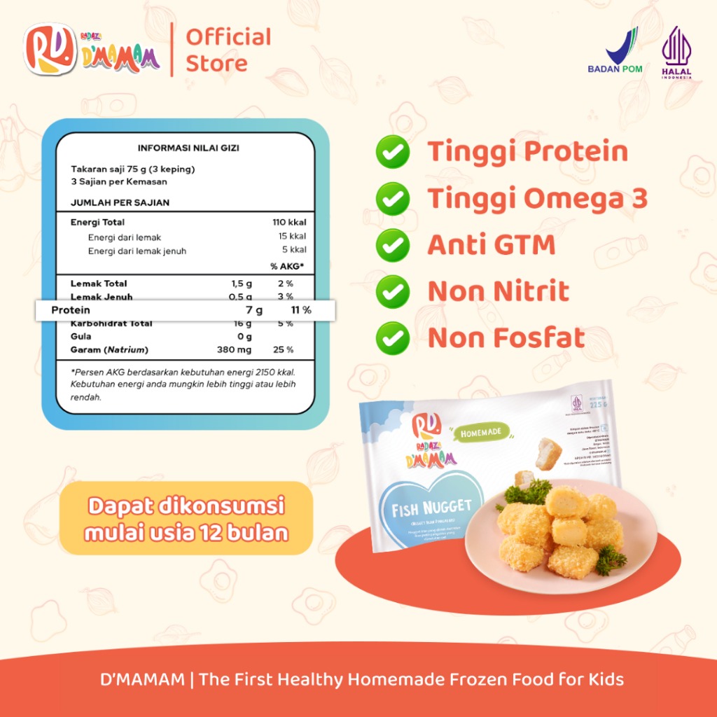 Fish Nugget 225gr