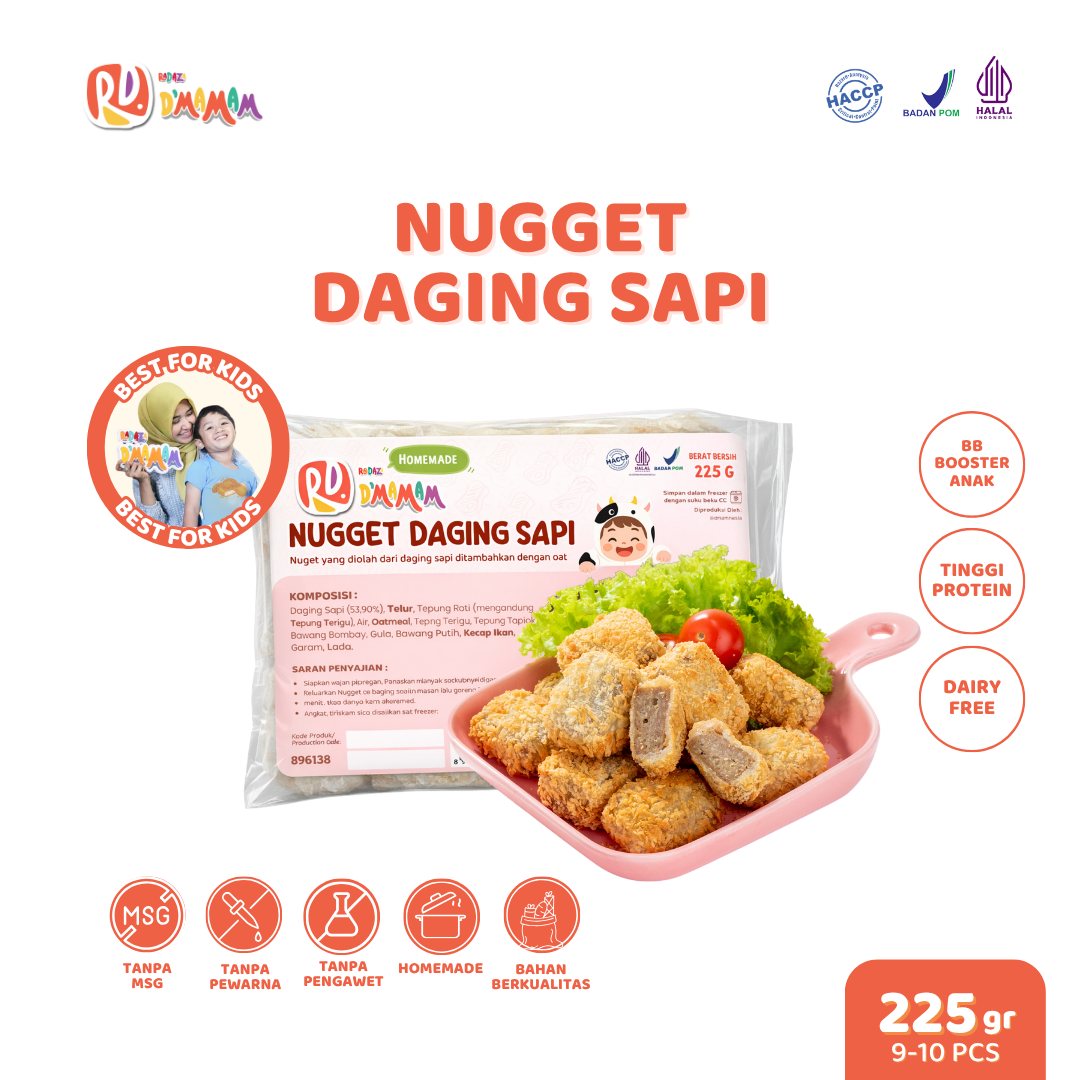 D'MAMAM Nugget Daging Sapi
