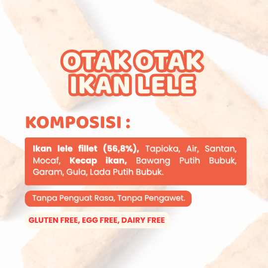  NEW Otak-Otak Ikan Lele 180 gr