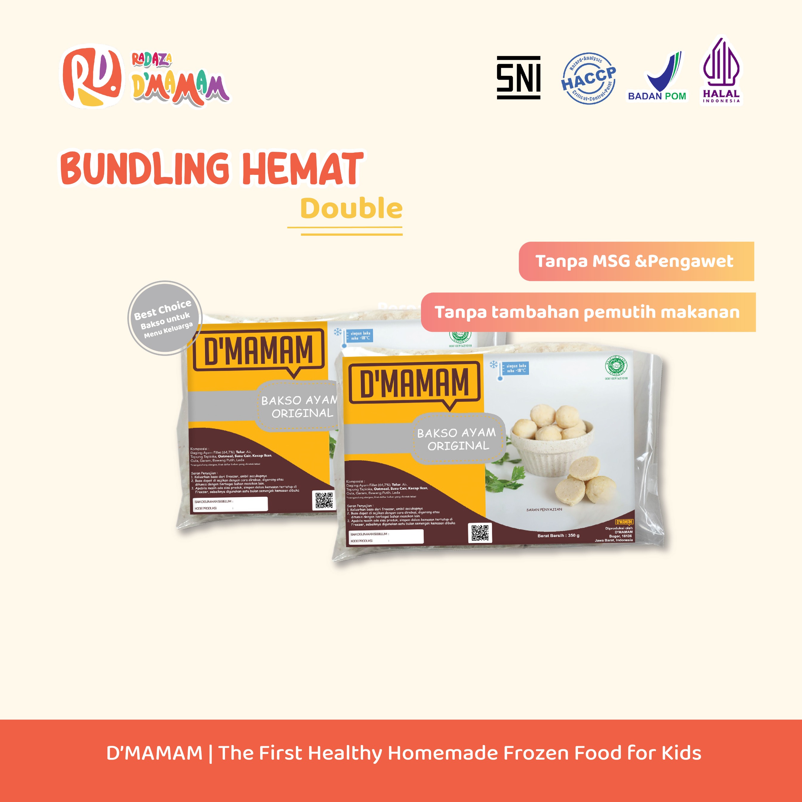Bundling Bakso Ayam Original
