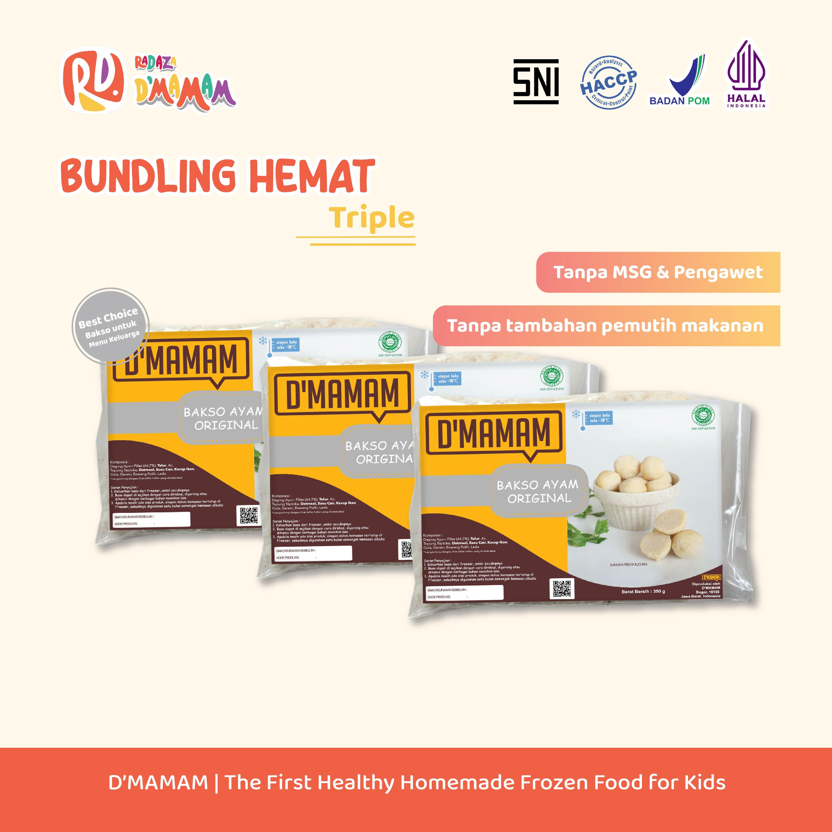 Bundling Bakso Ayam Original
